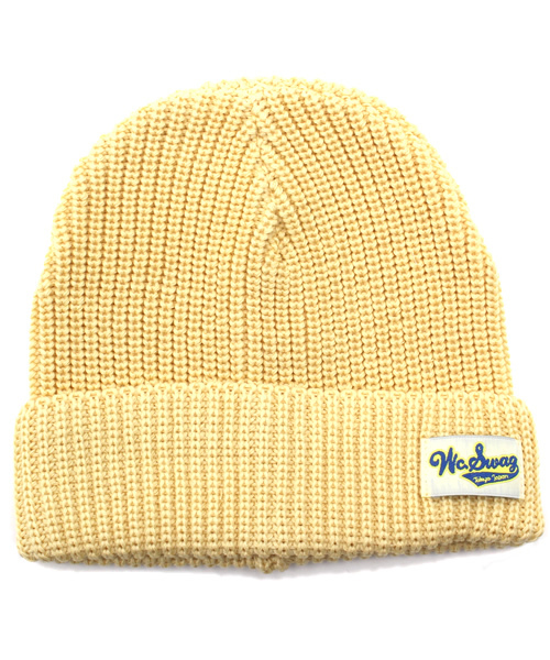 WC（ダブル シー）の「コットンニットCAP（ニットキャップ/ビーニー・レディース・ライトパープル/イエロー/ライトピンク/レッド/ホワイト/ブラック/杢グレー/ブルー/サックスブルー/ネイビー・FREE）」の8枚目の写真