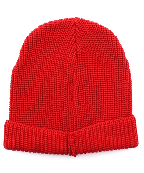 WC（ダブル シー）の「コットンニットCAP（ニットキャップ/ビーニー・レディース・ライトパープル/イエロー/ライトピンク/レッド/ホワイト/ブラック/杢グレー/ブルー/サックスブルー/ネイビー・FREE）」の13枚目の写真