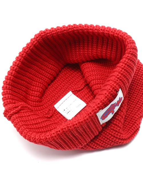 WC（ダブル シー）の「コットンニットCAP（ニットキャップ/ビーニー・レディース・ライトパープル/イエロー/ライトピンク/レッド/ホワイト/ブラック/杢グレー/ブルー/サックスブルー/ネイビー・FREE）」の15枚目の写真