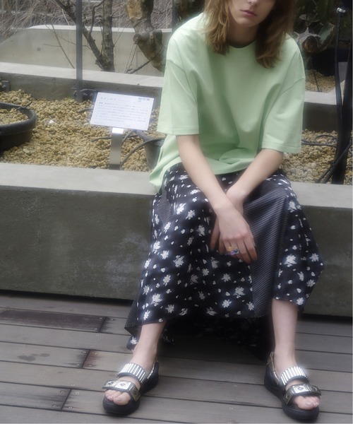 CITYSHOP(シティーショップ)の「コバナキリカエスカート(スカート・レディース・ブラック・38)」の2枚目の写真