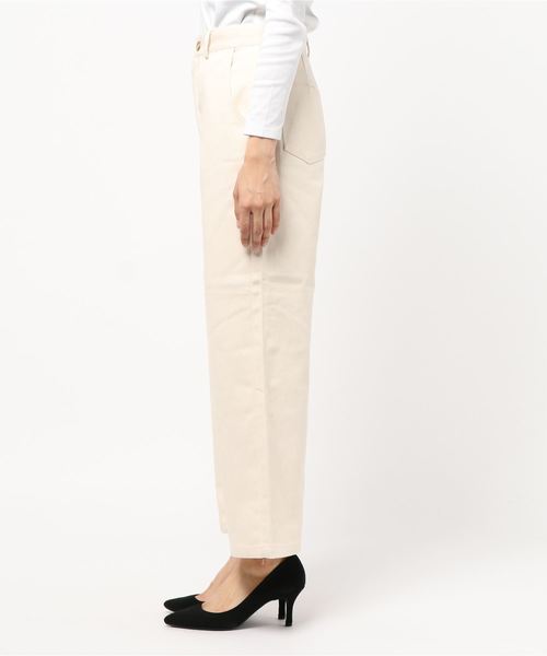 KOBE LETTUCE（コウベレタス）の「綿100%カラーストレートデニムパンツ（その他パンツ・レディース・ピンク/モカ/ホワイト系その他/グリーン系その他・S/M）」の5枚目の写真