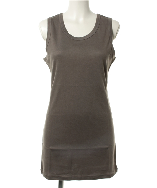 and it_（アンドイット）の「【日本製】スムースロングカラータンクトップ（タンクトップ・レディース・ベビーピンク/チェリーピンク/オレンジ/モカ/パープル/ラベンダー/マスタード/レモンイエロー/ピンク/レンガ/ダークブラウン/ミント/ネイビー/ロイヤルブルー/チャコールグレー/杢グレー/ブルーグリーン/カーキ/ブラック/アイボリー/オートミール・LL1/L1/M1/XX-LARGE/L2/M2/LL2）」の6枚目の写真