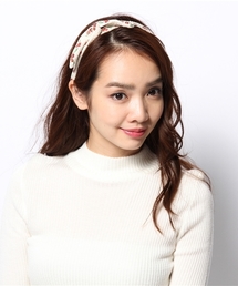 BEAMS BOY | ◎BEAMS BOY / 刺繍 ワイヤーカチューシャ(カチューシャ)