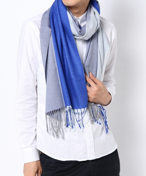 23区 HOMME（23区オム）の「3Wayウール/シルク ストール（ストール