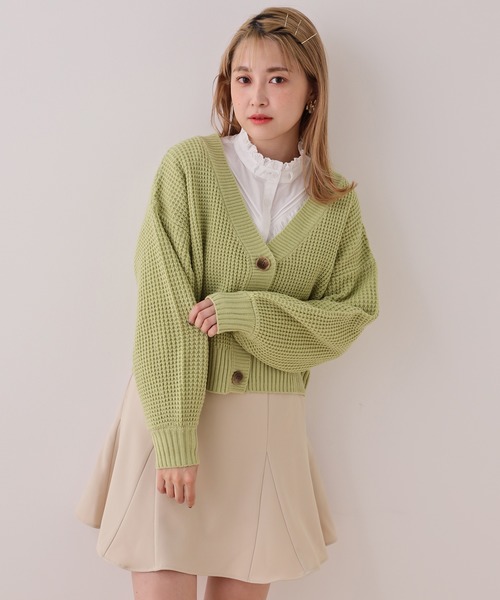 one after another NICE CLAUP(ワンアフターアナザーナイスクラップ)の「レース付ボウタイブラウス(シャツ/ブラウス・レディース・ベージュ/オフホワイト/ピンク・FREE)」の14枚目の写真