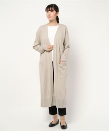 AMERICAN HOLIC | Vネックロングニットカーディガン　＊(カーディガン/ボレロ)