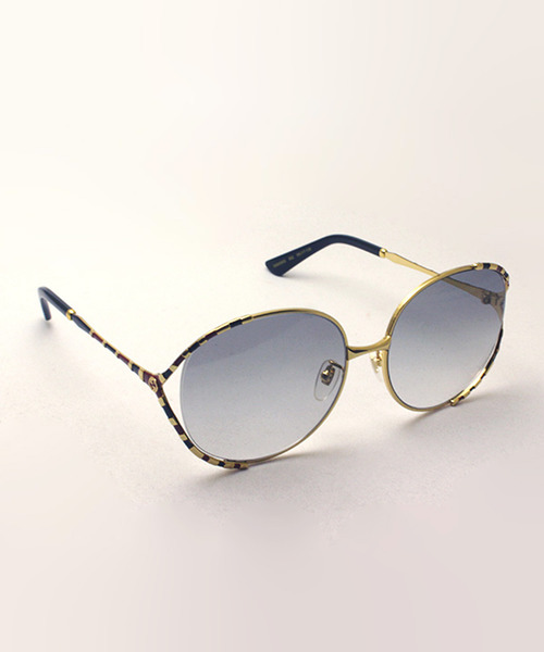 【GUCCI/グッチ】ラウンド サングラス GG0595S 002