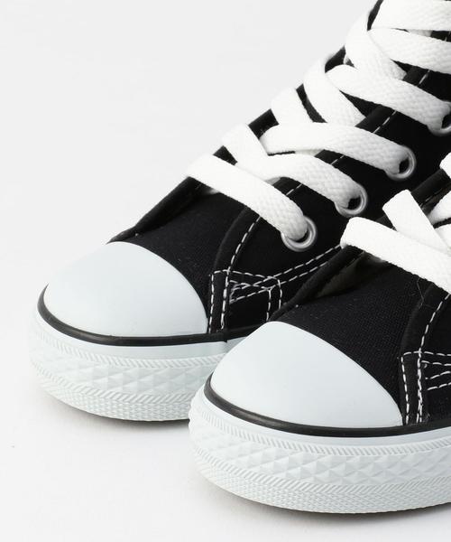 CONVERSE（コンバース）の「【店舗限定・coen キッズ / ジュニア】CONVERSE （コンバース） チャイルドオールスター ハイカットスニーカー（スニーカー・キッズ・オフホワイト/ブラック・19cm/18cm/21cm/20cm）」の7枚目の写真