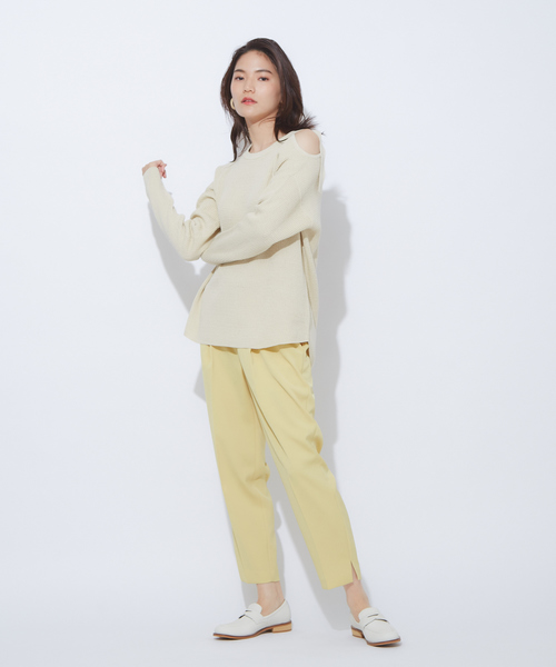 セール】【WEB限定】バックサテンスリットパンツ（その他パンツ