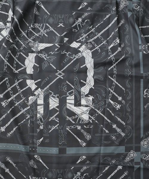 NIPOALOHA(ニポアロハ)の「【NIPOALOHA】EX.SCARF SH / N20-EXNS02(シャツ/ブラウス・メンズ・ブラック/グレー・1/2)」の20枚目の写真