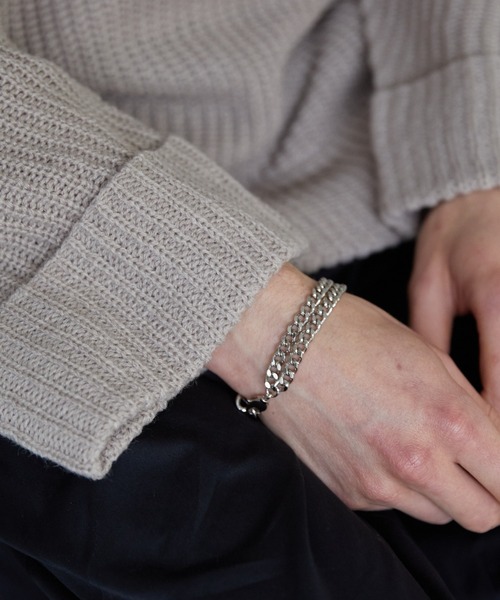 shiki tokyo（シキトウキョウ）の「2way double chain bracelet