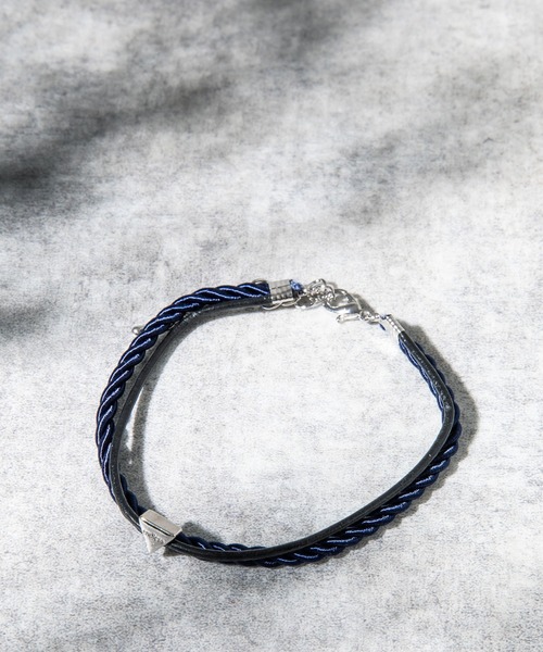 Rocky Monroe（ロッキーモンロー）の「2連アンクレット ブレスレット（アンクレット・メンズ・ブラック/ベージュ/ネイビー/ブラウン/レッド/ターコイズブルー/ブラック系その他/ブラウン系その他/ベージュ系その他/グリーン系その他/ブルー系その他/レッド系その他・FREE）」の10枚目の写真