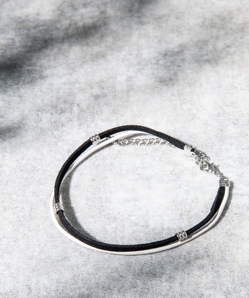 Rocky Monroe（ロッキーモンロー）の「2連アンクレット ブレスレット（アンクレット・メンズ・ブラック/ベージュ/ネイビー/ブラウン/レッド/ターコイズブルー/ブラック系その他/ブラウン系その他/ベージュ系その他/グリーン系その他/ブルー系その他/レッド系その他・FREE）」の14枚目の写真