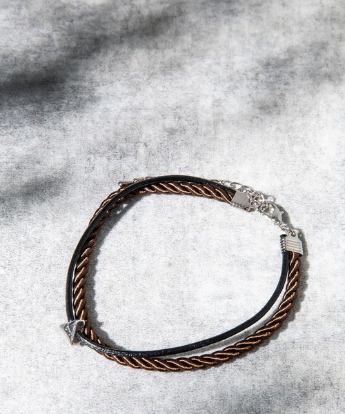 Rocky Monroe（ロッキーモンロー）の「2連アンクレット ブレスレット（アンクレット・メンズ・ブラック/ベージュ/ネイビー/ブラウン/レッド/ターコイズブルー/ブラック系その他/ブラウン系その他/ベージュ系その他/グリーン系その他/ブルー系その他/レッド系その他・FREE）」の20枚目の写真