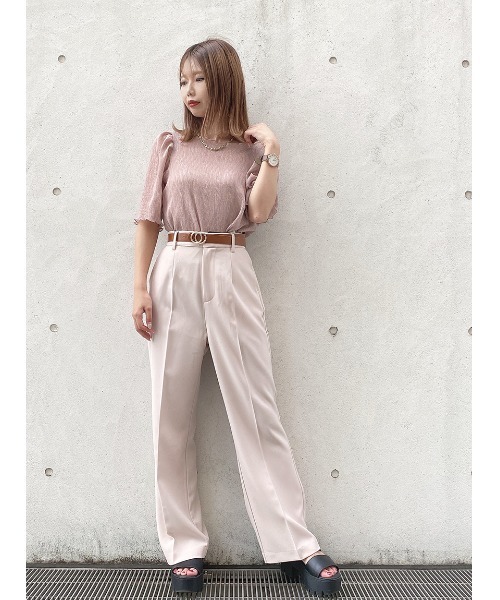 one way セット one way（ワンウェイ）の「インナーセットシアーブラウス（Tシャツ