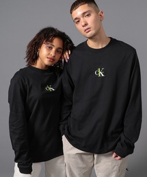 Calvin Klein | CK ONE ロゴ バック プリント ロングスリーブTシャツ(Tシャツ/カットソー)