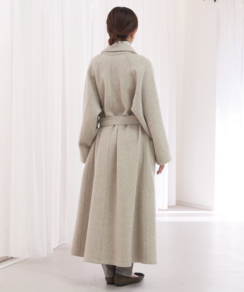 Rouge vif（ルージュヴィフ）の「Wフェイスジャージーコート（その他アウター・レディース・ベージュ・フリー）」の5枚目の写真