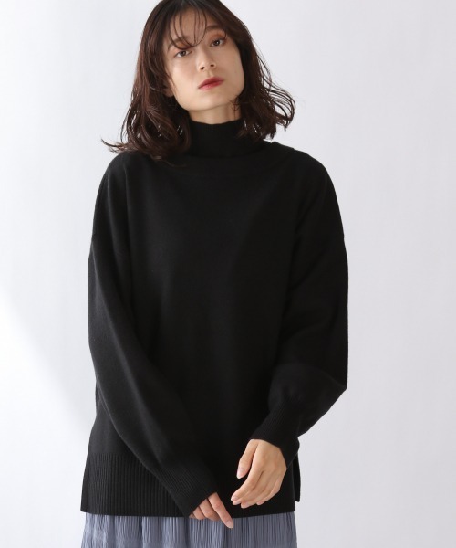 LOWRYS FARM（ローリーズファーム）の「ｍａｎｙｗａｙ２Ｐニット　917458（ニット/セーター・レディース・ブルー/ブラック/アイボリー・FREE）」の2枚目の写真