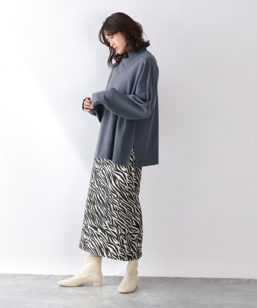 LOWRYS FARM（ローリーズファーム）の「ｍａｎｙｗａｙ２Ｐニット　917458（ニット/セーター・レディース・ブルー/ブラック/アイボリー・FREE）」の6枚目の写真