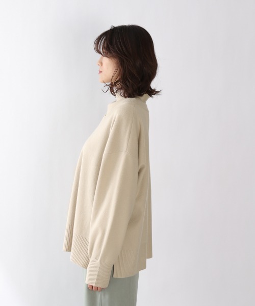 LOWRYS FARM（ローリーズファーム）の「ｍａｎｙｗａｙ２Ｐニット　917458（ニット/セーター・レディース・ブルー/ブラック/アイボリー・FREE）」の8枚目の写真