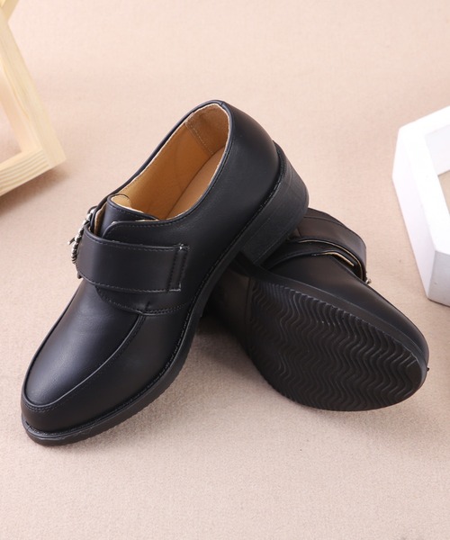 Shoes in Closet(シューズインクローゼット)の「《キッズ》 超軽量 ハートモチーフ ローファー 7663K(ローファー・キッズ・ブラック系その他/ブラック・18.0cm/19.0cm/20.0cm/21.0cm)」の8枚目の写真