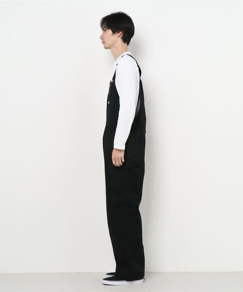 Lee オーバーオール 黒 サロペット Lee オーバーオール サロペット 「大きいサイズ5Lまで/年間