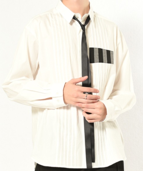 MILKBOY（ミルクボーイ）の「PIN-TUCK シャツ（シャツ/ブラウス・レディース・A/B/C・FREE）」の10枚目の写真