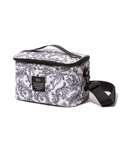 KiU（キウ）の「600D ソフトクーラーバッグ　5L（アウトドアグッズ・メンズ・レオパード/グレー系その他/ホワイト系その他/ブラック系その他/ブラック/カーキ/ブラック系その他2/ホワイト×ブルー/カラフル/ベージュ系その他/レッド系その他/ブルー系その他/ブルー系その他2/タイガーカモ/ブラック×カーキ/ブルー系その他3/ダークグリーン系/ベージュ系その他2/ホワイト系その他2・FREE）」の3枚目の写真