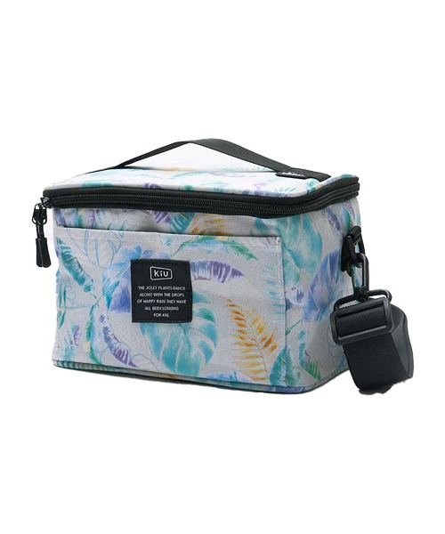 KiU（キウ）の「600D ソフトクーラーバッグ　5L（アウトドアグッズ・メンズ・レオパード/グレー系その他/ホワイト系その他/ブラック系その他/ブラック/カーキ/ブラック系その他2/ホワイト×ブルー/カラフル/ベージュ系その他/レッド系その他/ブルー系その他/ブルー系その他2/タイガーカモ/ブラック×カーキ/ブルー系その他3/ダークグリーン系/ベージュ系その他2/ホワイト系その他2・FREE）」の4枚目の写真