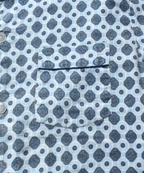 VINTAGE（ヴィンテージ）の「【ヴィンテージ古着】GENTLEMEN'S ROW コットン パジャマシャツ（シャツ/ブラウス・メンズ・ブルー・LARGE）」の6枚目の写真