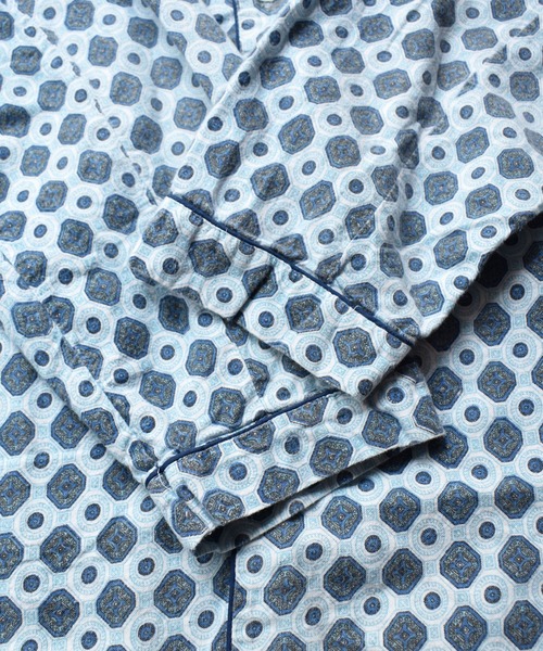 VINTAGE（ヴィンテージ）の「【ヴィンテージ古着】GENTLEMEN'S ROW コットン パジャマシャツ（シャツ/ブラウス・メンズ・ブルー・LARGE）」の3枚目の写真