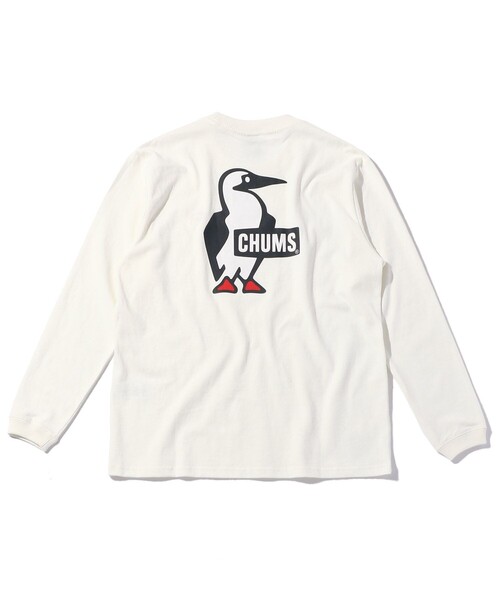 Web限定 Chums チャムス ブービーロゴ バックプリント ロングスリーブtシャツ ロンt Ch01 10 Tシャツ カットソー Freak S Store フリークスストア のファッション通販 Zozotown