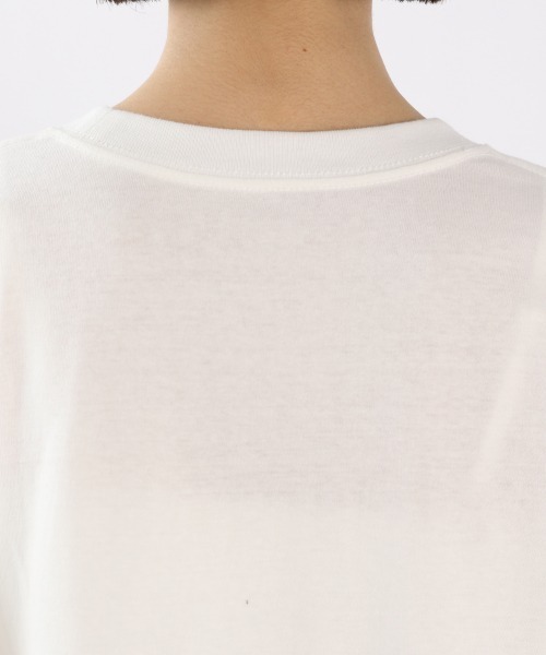 LOWRYS FARM(ローリーズファーム)の「NYCフロントプリントロンT 939600(Tシャツ/カットソー・レディース・ホワイト/オフホワイト/ネイビー・FREE)」の12枚目の写真