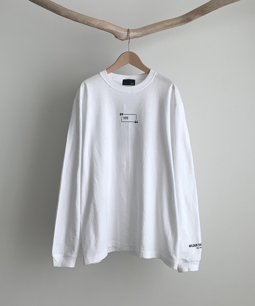 CANAL JEAN（キャナルジーン）の「1975 TOKYO(1975 トーキョー) "STREET PHOTO"ロングTシャツ（Tシャツ/カットソー・レディース・ホワイト/ライム/エメラルド・LARGE/X-LARGE）」の4枚目の写真