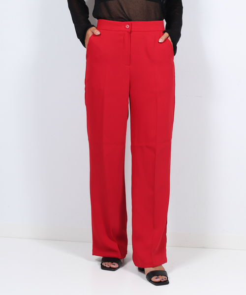 via j（ヴィアジェイ）の「スラックス（スラックス・レディース・ブラウン・SMALL）」の7枚目の写真