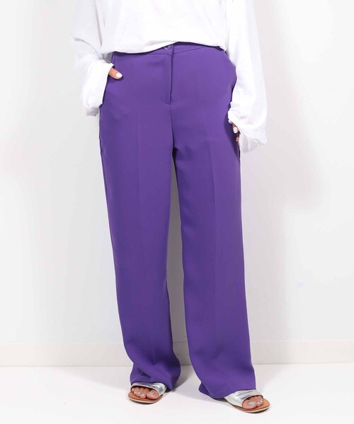 via j（ヴィアジェイ）の「スラックス（スラックス・レディース・ブラウン・SMALL）」の10枚目の写真