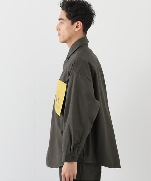 B.C STOCK(ベーセーストック)の「【#WC】L.DUCK ビッグシャツ(シャツ/ブラウス・メンズ・アイボリー/ブラック系その他・MEDIUM/LARGE)」の6枚目の写真