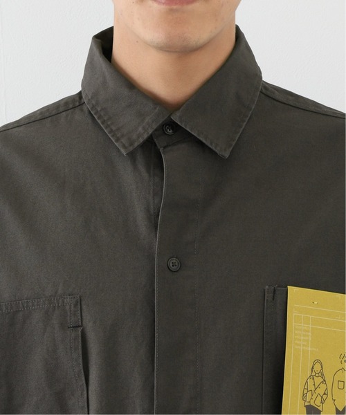 B.C STOCK(ベーセーストック)の「【#WC】L.DUCK ビッグシャツ(シャツ/ブラウス・メンズ・アイボリー/ブラック系その他・MEDIUM/LARGE)」の14枚目の写真