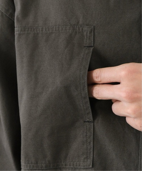 B.C STOCK(ベーセーストック)の「【#WC】L.DUCK ビッグシャツ(シャツ/ブラウス・メンズ・アイボリー/ブラック系その他・MEDIUM/LARGE)」の4枚目の写真