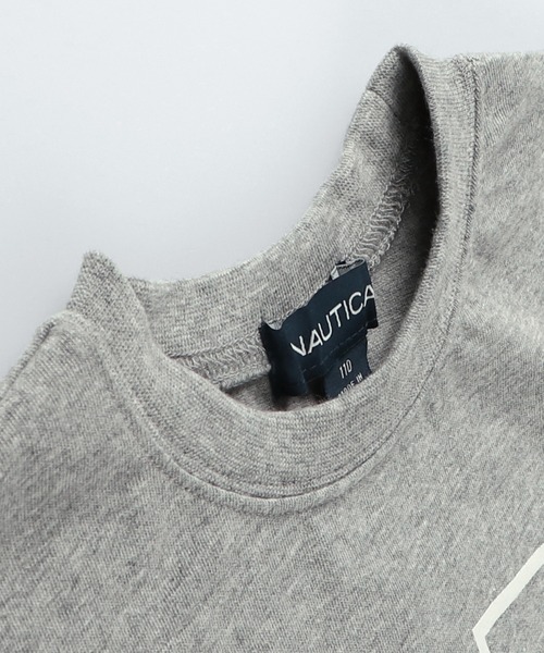 NAUTICA(ノーティカ)の「【NAUTICA/ノーティカ】カレッジロゴ「N」Tシャツ(Tシャツ/カットソー・キッズ・オフホワイト/グリーン/杢グレー・100cm/110cm/120cm/130cm/140cm/150cm)」の6枚目の写真