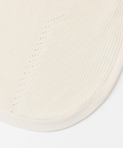 KBF+（ケービーエフプラス）の「KBF+　チュニックニットベスト（ベスト・レディース・ライトブルー/アイボリー/ライトカーキ・ONE）」の15枚目の写真