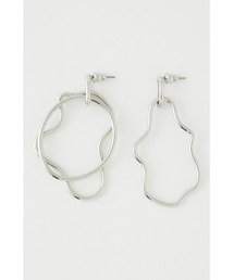 SLY | ABSTRACT HOOP P/EARRING(ピアス（両耳用）)