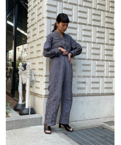 SLY（スライ）の「ABSTRACT HOOP P/EARRING（ピアス（両耳用）・レディース・シルバー/ゴールド・FREE）」の17枚目の写真