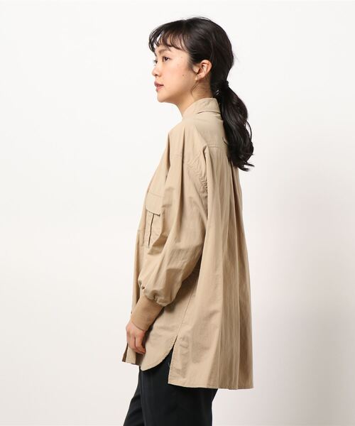 FELLINI（フェリーニ）の「シャツ（シャツ/ブラウス・レディース・ベージュ/ホワイト/ネイビー・M）」の5枚目の写真