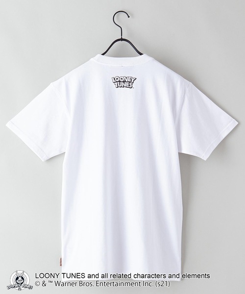 LOONEY TUNES CLASSIC(ルーニーチューンズクラシック)の「【LOONEY TUNES/ルーニー・テューンズ】別注 プリントTシャツ(Tシャツ/カットソー・メンズ・ホワイト系その他/ホワイト/オリーブ/ブルー・MEDIUM/LARGE/X-LARGE/SMALL)」の11枚目の写真