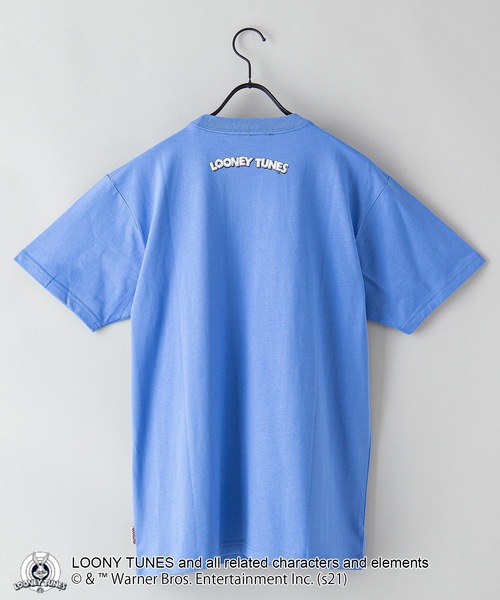 LOONEY TUNES CLASSIC(ルーニーチューンズクラシック)の「【LOONEY TUNES/ルーニー・テューンズ】別注 プリントTシャツ(Tシャツ/カットソー・メンズ・ホワイト系その他/ホワイト/オリーブ/ブルー・MEDIUM/LARGE/X-LARGE/SMALL)」の9枚目の写真