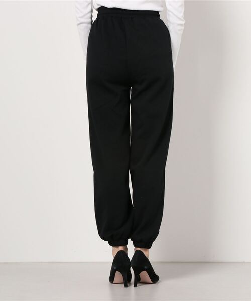 WEGO（ウィゴー）の「WEGO/刺繍イージーJOGパンツ（スウェットパンツ・レディース・ホワイト/ブラック/イエロー/アニマル・FREE）」の15枚目の写真