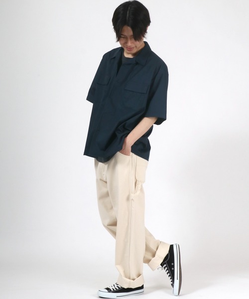 Dickies（ディッキーズ）ビッグシルエット オープンカラーワーク