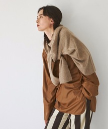 TODAYFUL | スタンドカラーチュニックブラウス(シャツ/ブラウス)