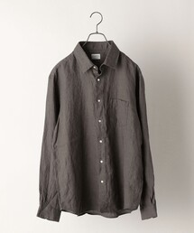 SHIPS any | SHIPS any: オーガニックリネン セミワイド ロングスリーブ シャツ(シャツ/ブラウス)